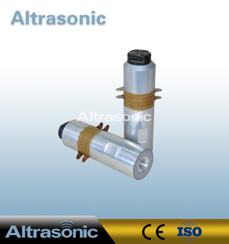 Piezoelectric Ultrasonic Welding Transducer Disposable Medical Mask For Machine
