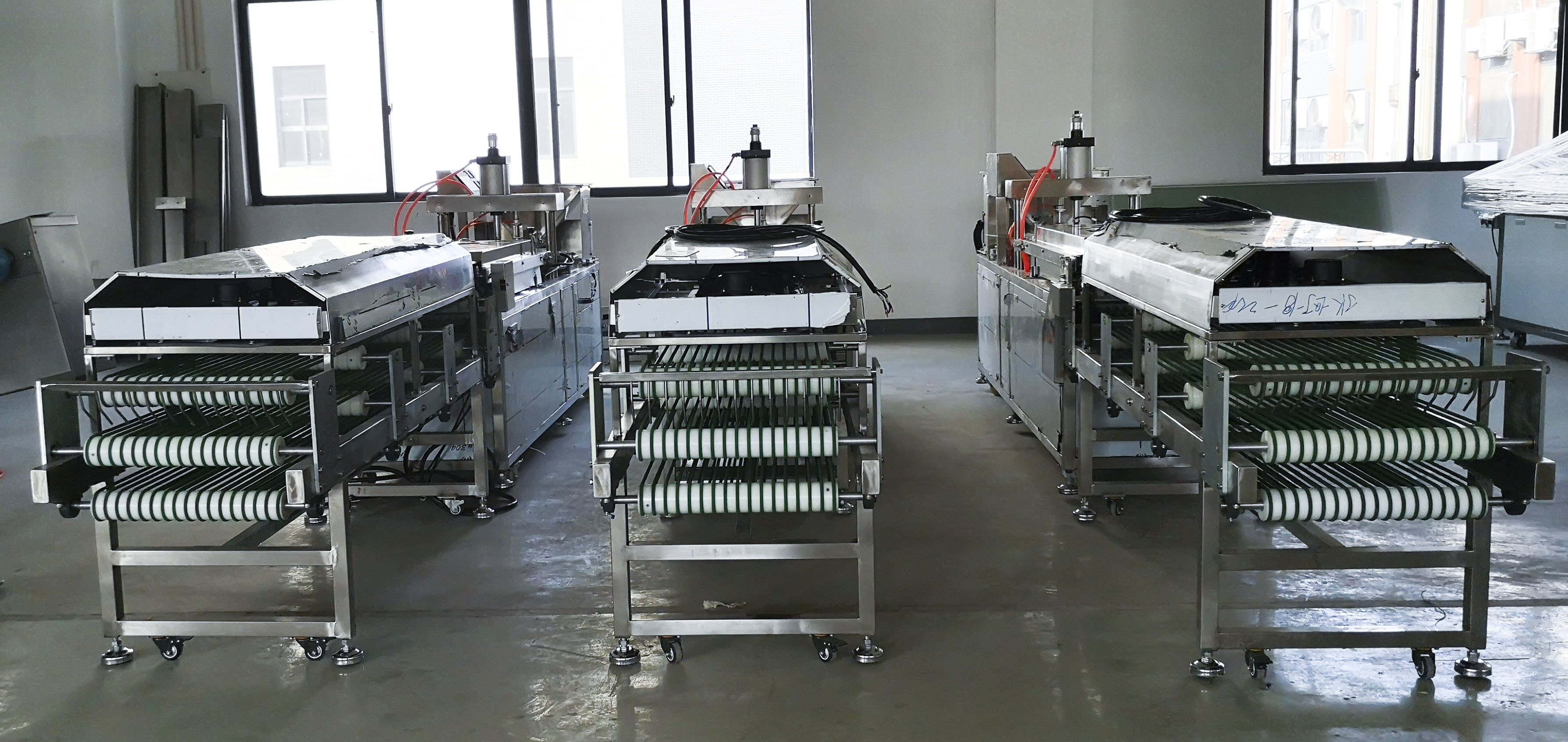 Automatic Mexican 250kg/H Tortilla Production Line PLC Moto