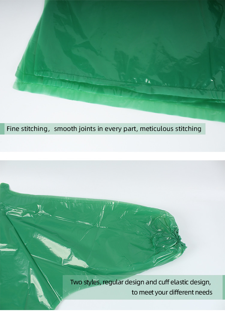 Elastic Cuffs Long Sleeves Disposable Veterinary Gown Sterile