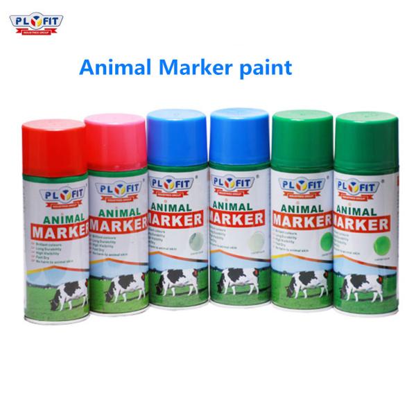 Plyfit 500ml Animal Marking Paint Red Blue Green Livestock Marker Spray For Pig