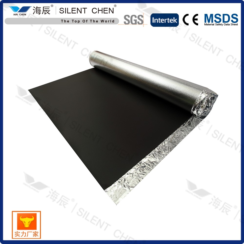 EVA Foam Acoustic Floor Underlayment With Aluminum Film For Laminate Flooring 1.1m