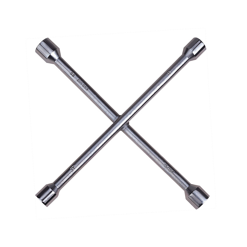 20 Inch Car Tire Wrench , ODM 4 Way Lug Nut Wrench With Knurling