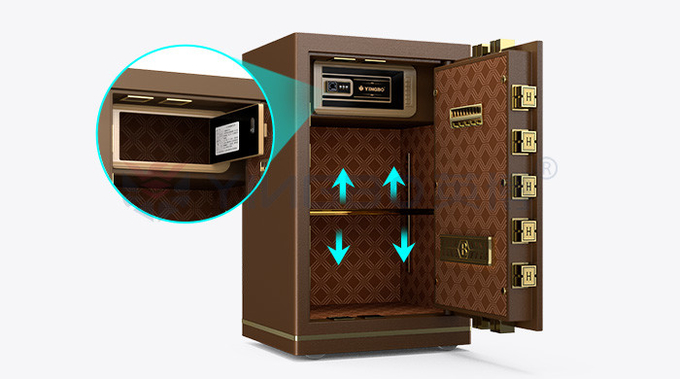 Smart Fingerprint Lock Safe Box For Office Security 39kg YB/N7-70