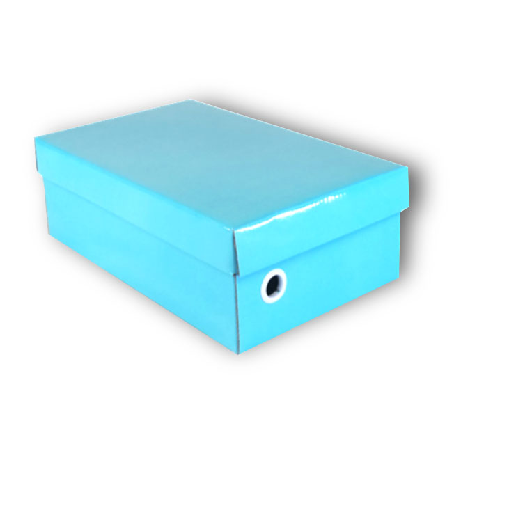 Colored Custom Cardboard Boxes , Recycled Paper Box Shoes Packaging