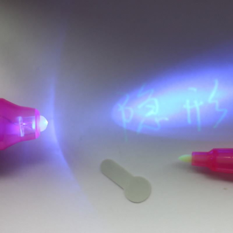 Colorful UV Invisible Light Pen Money detector Pen Logo Customized
