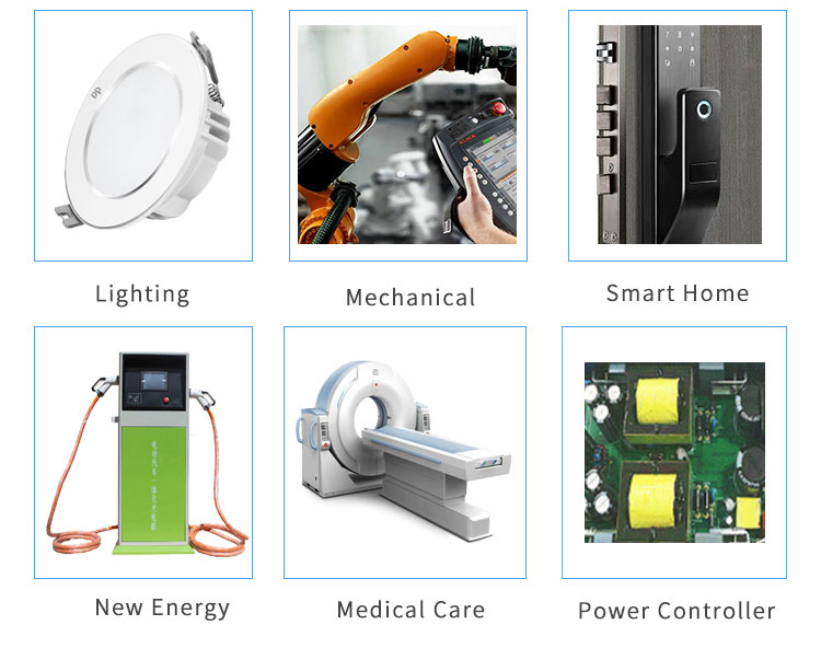 Low Voltage Microwave Oven Transformer with Customized Frequency and BSC25 N1595 High Frequency Flyback Transformer