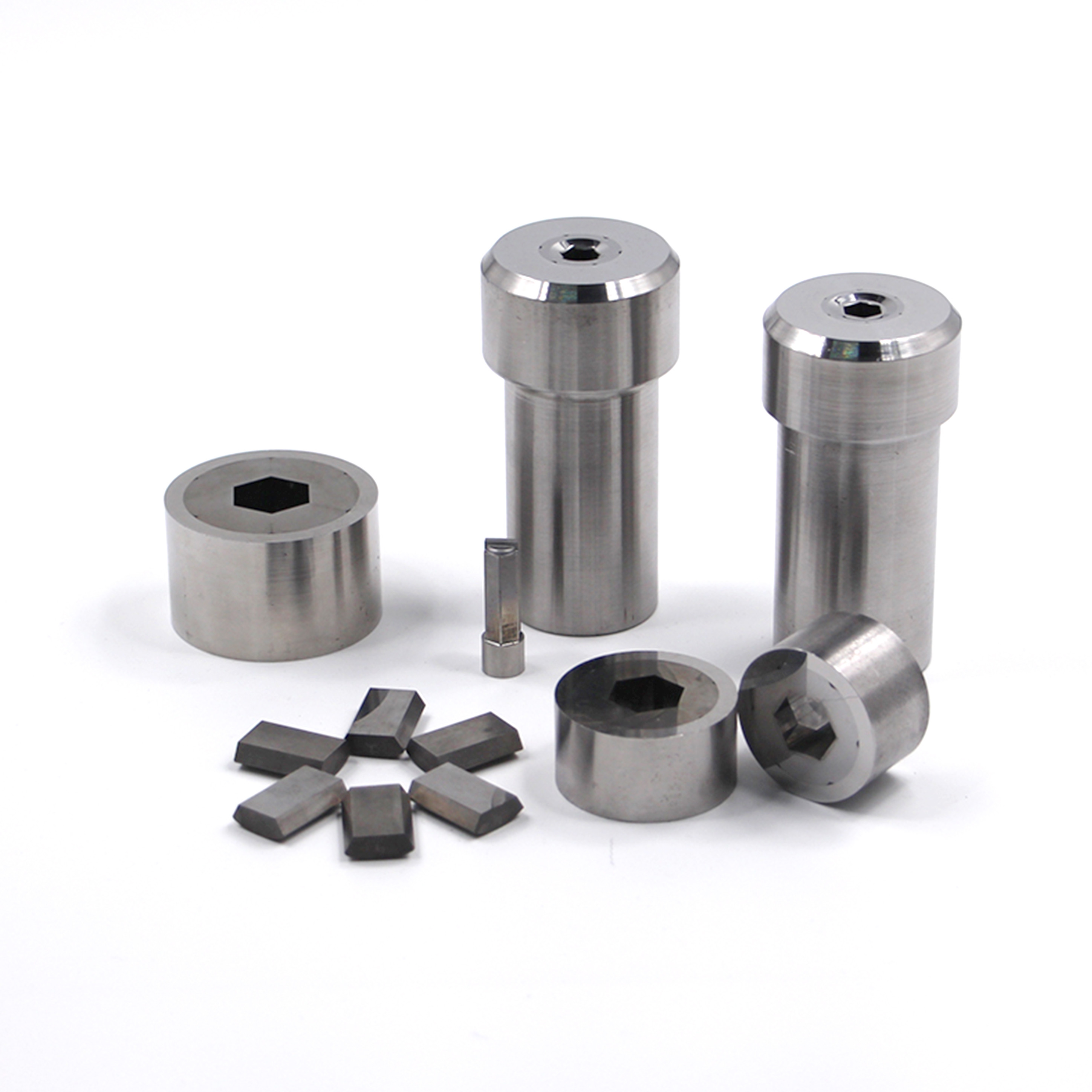 Tungsten Carbide Cold Heading Die 0.001mm Precision With DIN Standard