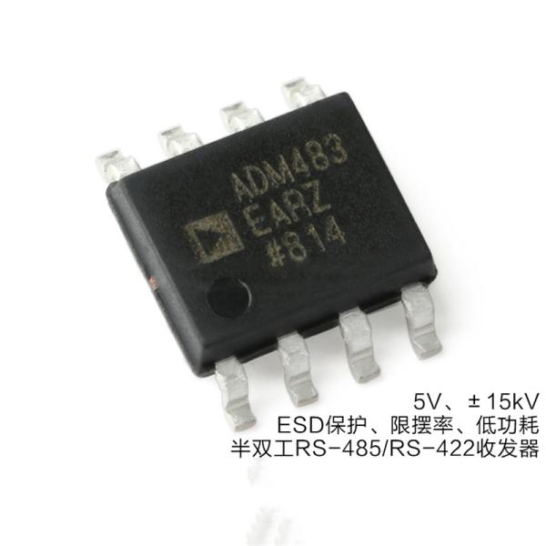 Quality ADM483EARZ-REEL RS-422/RS-485 Interface IC Analog Devices 10 Bits for sale