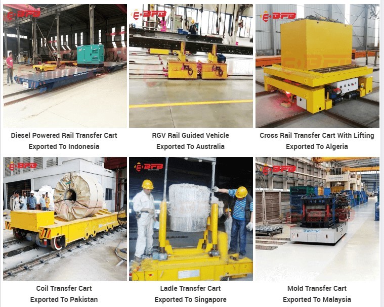 heavy duty motorized trolley