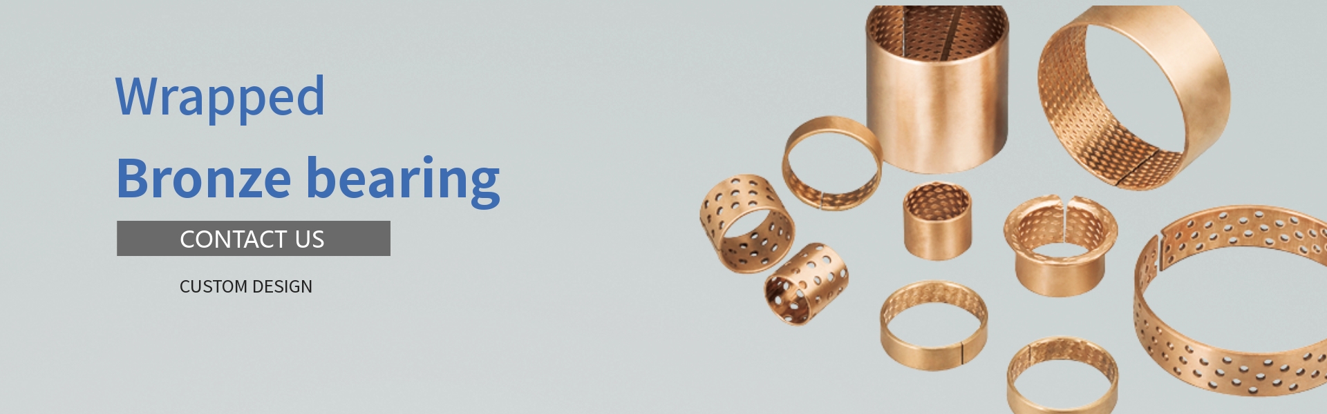 wrapped bronze bearing