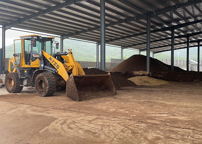 Poultry Pig Farm Manure Residue Treatment System Heating Fermentation