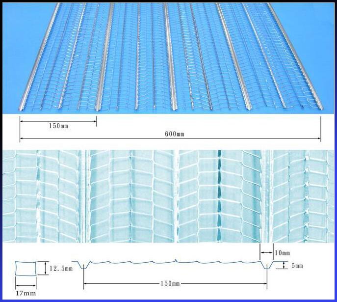 concrete wall high metal rib lath expand machine