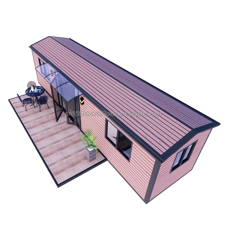 Modern Design Modular Steel Container House Prefabricated Flat Pack for Outdoor Aluminum Alloy Windows Included in Design