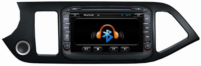 Ouchuangbo Capacitive Touch Screen Androdi 4.2 Car DVD Player GPS Navigation for Kia Picanto 2014 OCB-8057C
