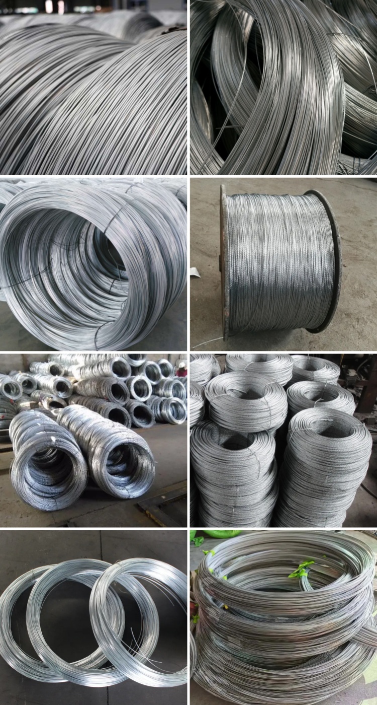 Decoiling Service 4.5mm Galvanized Steel Wire with Electro Galvanized Technique