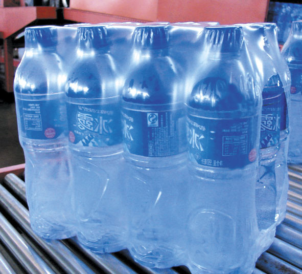 20000bph PLC Touch Screen PET Bottle Packing Machine