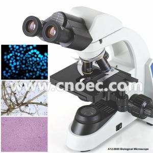 Compensation Binocular Optical Microscope LED Illumination Microscopes A12.0909