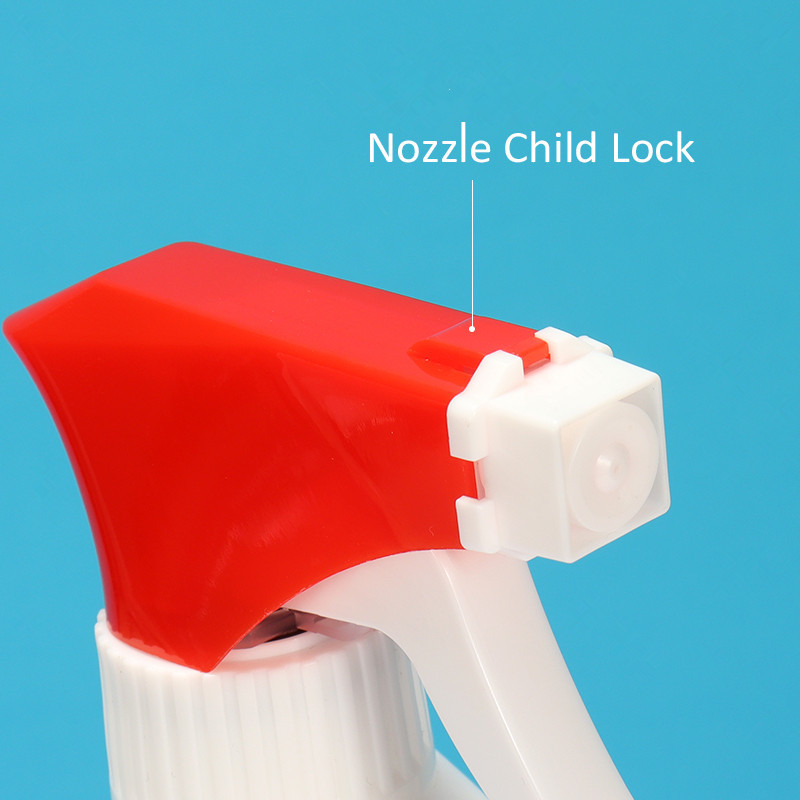 28/410 Small Output Acid Resistant Trigger Sprayer For Spray Bottles With Child Lock
