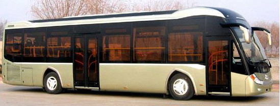 6 Cylinders 12.5m Length Tourist Buses Front Engine With Brake Clearance Adjust Arm