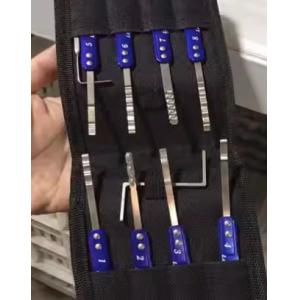 Safe Box Locksmith Tools 8 in 2 Lock Pick Set Hooks Lock Pick Set