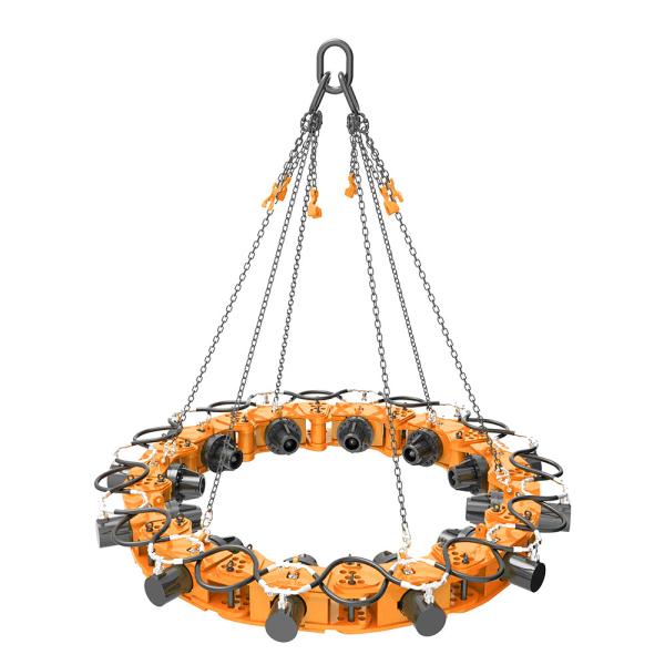 SPA5 Hydraulic Pile Breaker Trimming Concrete Head Cutter Machine Break Round