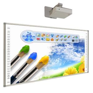 120in Online Interactive Whiteboard 32767x32767 Multi Touch Screen Monitor