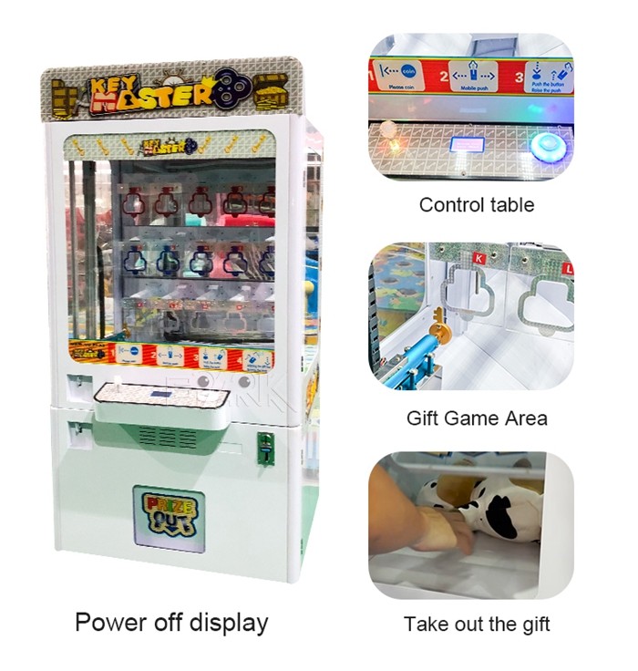 15 Lots Key Master Redemption Prize Game Machine Coin Operated Amusement Arcade