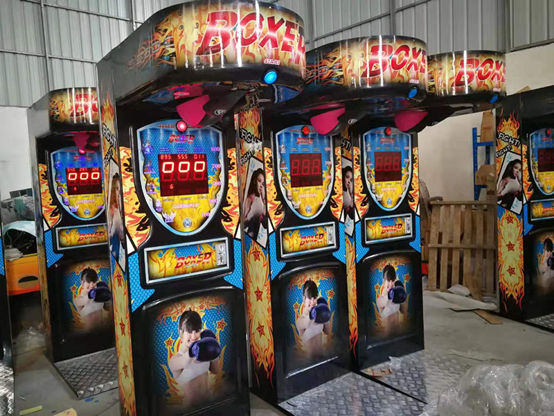 Latest Model Coin Operated Electronic Sport Punch&Kick Boxing Arcade Game Machine Price