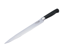 Hand Flexible Stainless Steel Cookwares , Black Handle Forged Chef Deboning Knife Size 6 / 8 / 10 inches