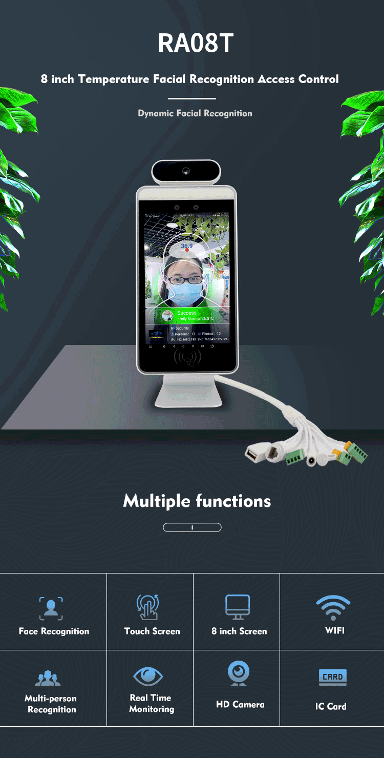 RA08TPlus Multi person face recognition