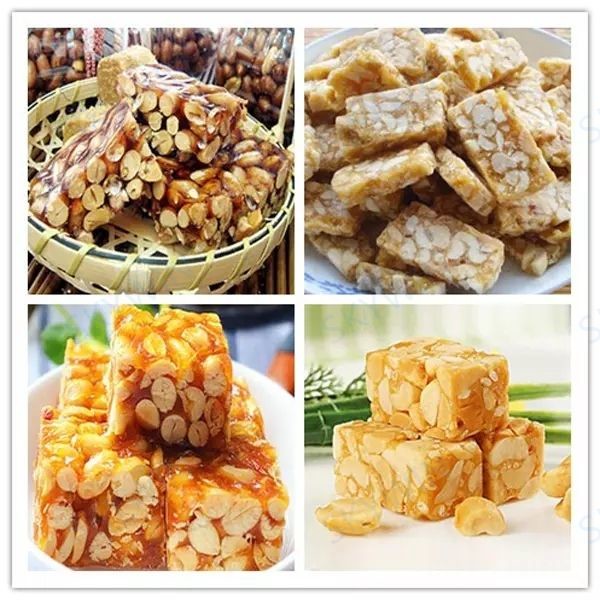 Peanut Candy Rice Cake Making Machine Cereal Bar Production Line CE Standard