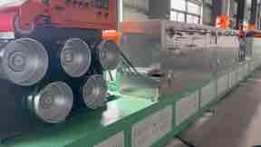 Polyester Strap Production Plant 150KW Total Power PLC Controlled Output