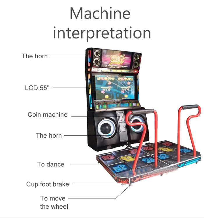 Video Game Pump It Up Arcade Dance Machine For Children'S Paradise