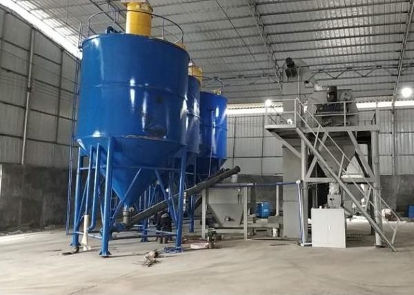 2022 High Quality Automatic Dry Mortar Production Line Use Twin Shaft Paddle