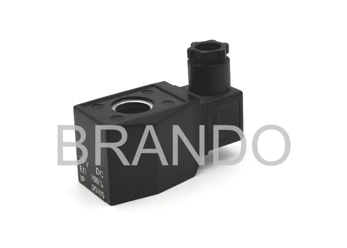 NBR Seal Circular Base Solenoid Stem 3 Position 2 Way For Electromagnetic Valve