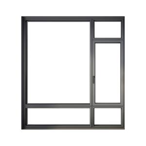  European Modern Style Casement Windows Level 6 Water Tightness and Soundproof Function Manufactures
