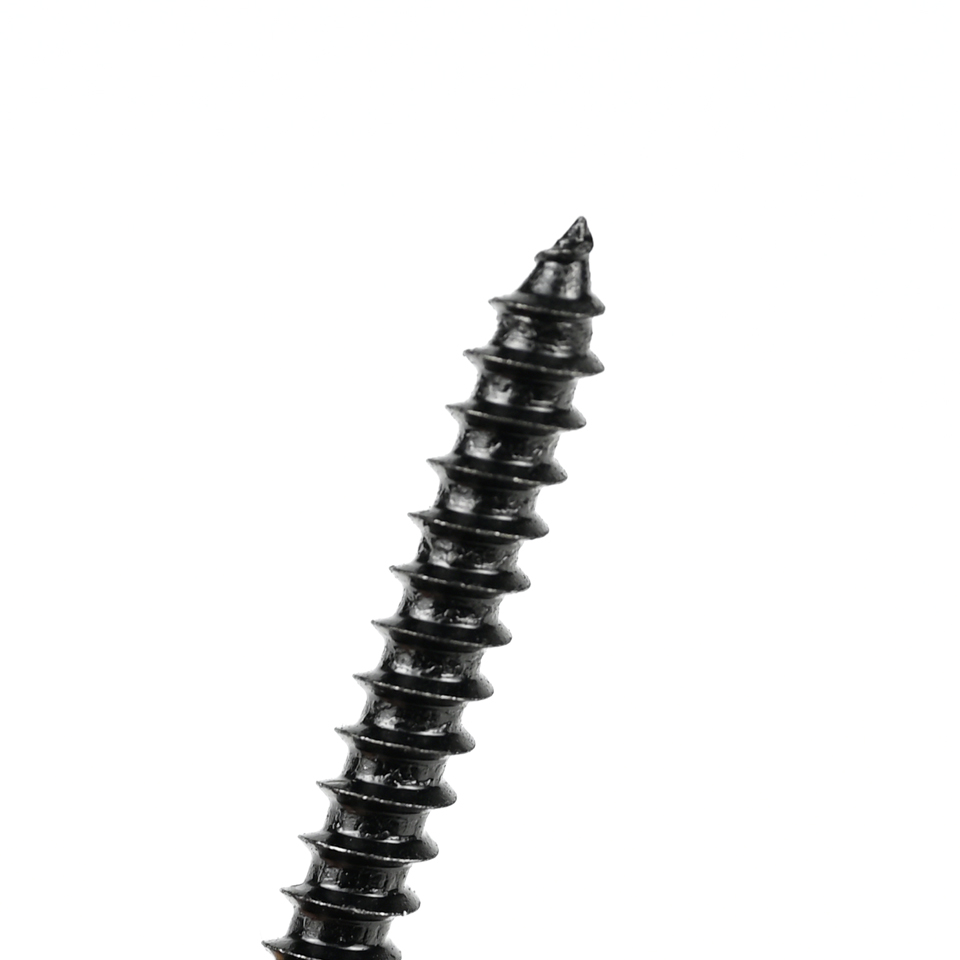ZINC Black Stainless Steel Square Countersunk Flat Head Wood Screws