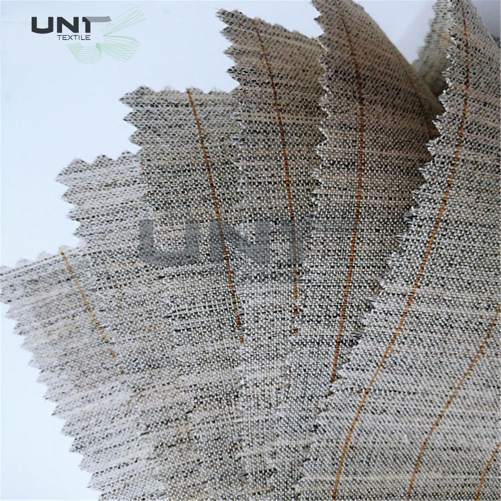 Canvas Woven Wool Hair Interlining For Uniform Suit Overcoat