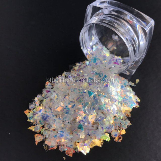 Die Cutting Printing Christmas Item Type Indoor Decoration Irregular Fragment Flakes Glitter Powder for Crafts and Nails