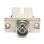 CATV System SC UPC to FC UPC Simplex Adapter in Metal Case with Flange