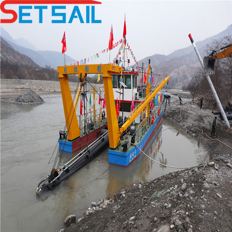 8 Inch Diesel Engine Cutter Suction Dredger with Booster Station