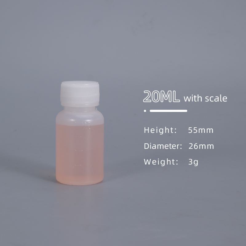 Sealing Type Plastic Hdpe Reagent Bottle For Laboratory Analysis Screw Cap