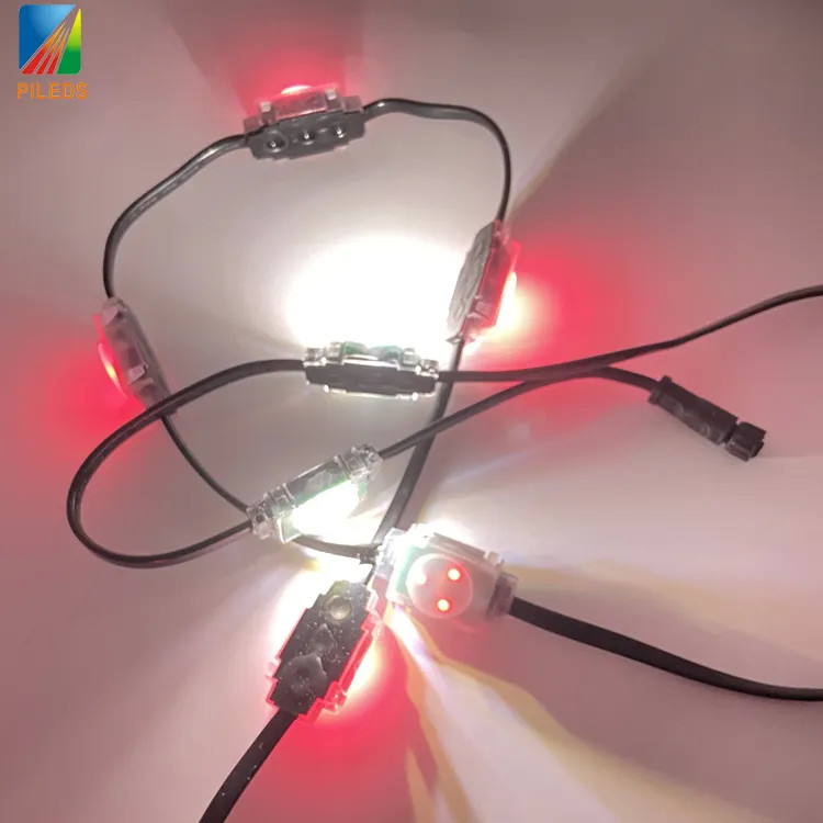 DC48V LED point Voltage Christmas LED String with RGBIC Color Temperature
