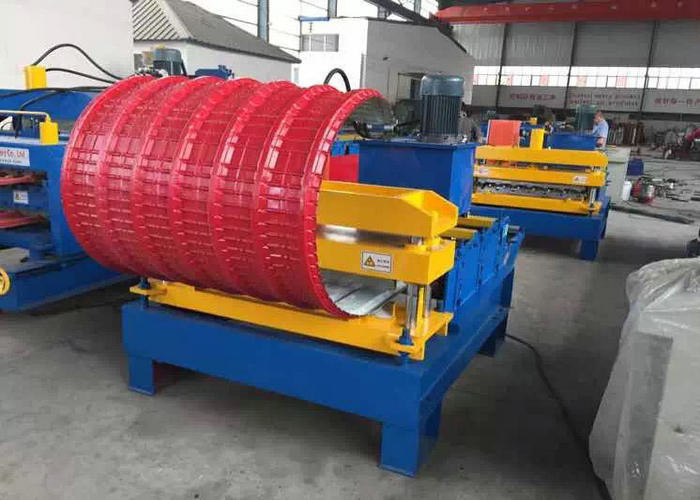 Tank And Roof Sheet Roll Forming Machine Galvanized Corrugated Trapezoid
