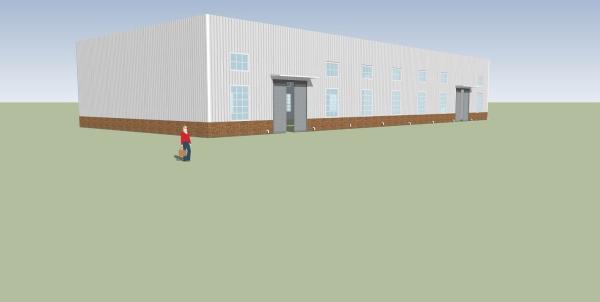 High Strength Light Steel Structure Workshop for Warehouse