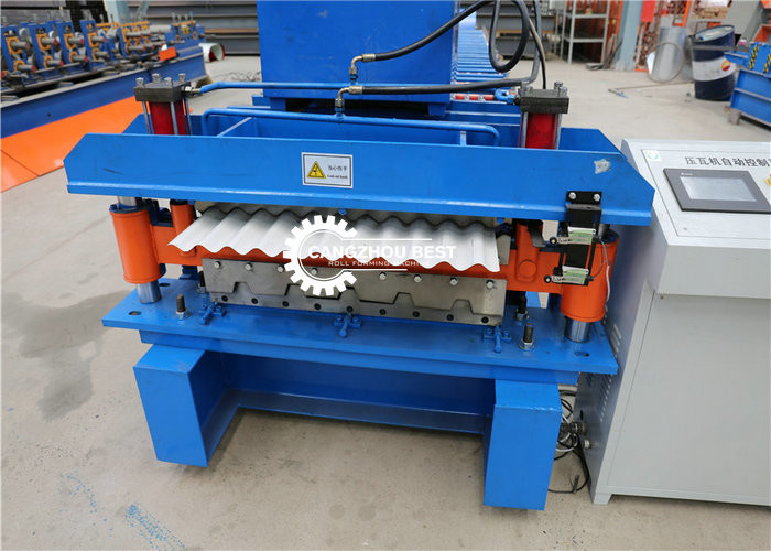 686 762 Double Layer Roofing Sheet Forming Machine 350H Steel Roofing Roll Formers