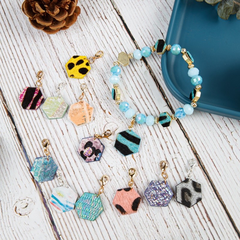 Magnetic Closure RTS Beaded Stretch Bracelets 7.55 inches for Lady