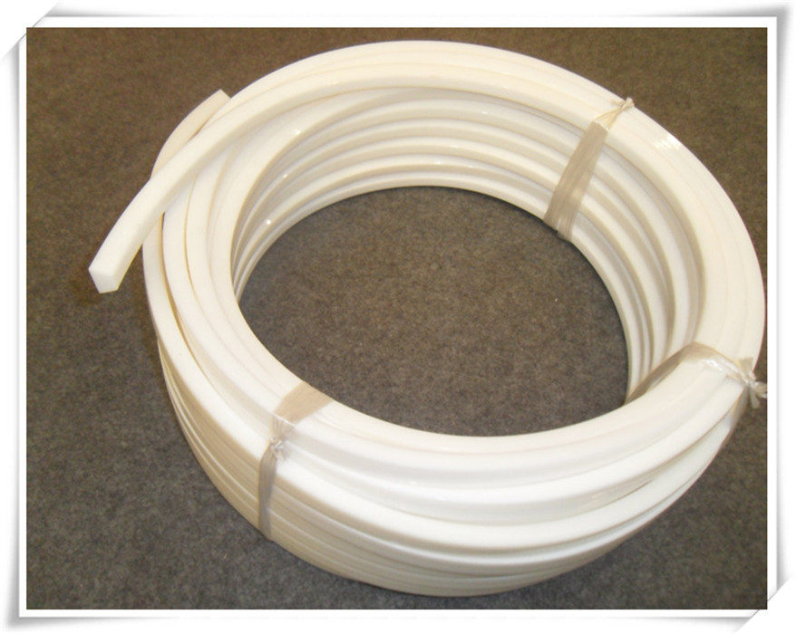 PU and PVC guide A for Guiding on the conveyor belts Transparent, hardness 70A to 80A