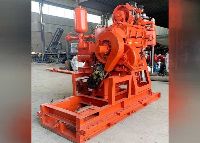 150mm Borehole Drilling Machine With 22 HP Diesel Engine 6-9 Meters Per Hour