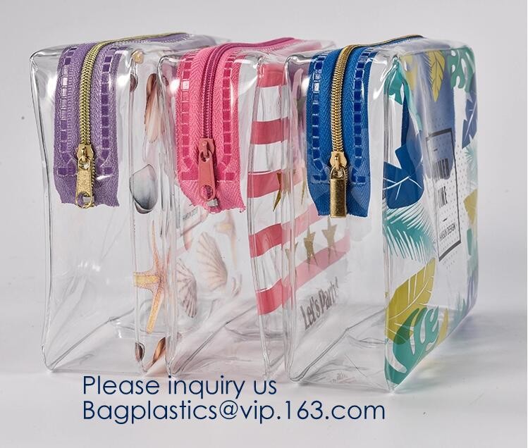 EVA High Quality Holographic neon New Design Custom PVC Jelly Bag Cosmetic Custom Make up Bag for Women BAGEASE PACKAGE
